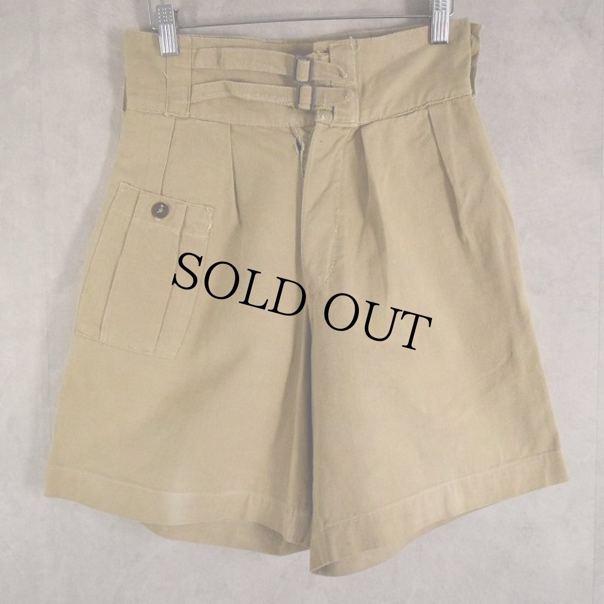 画像1: 40's〜 BRITISH ARMY Gurkha Shorts 初期 W27 (1)