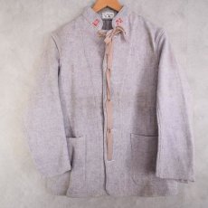 画像2: 30's〜40's "AFTON BRAND" WOOL Hospital Jacket (2)