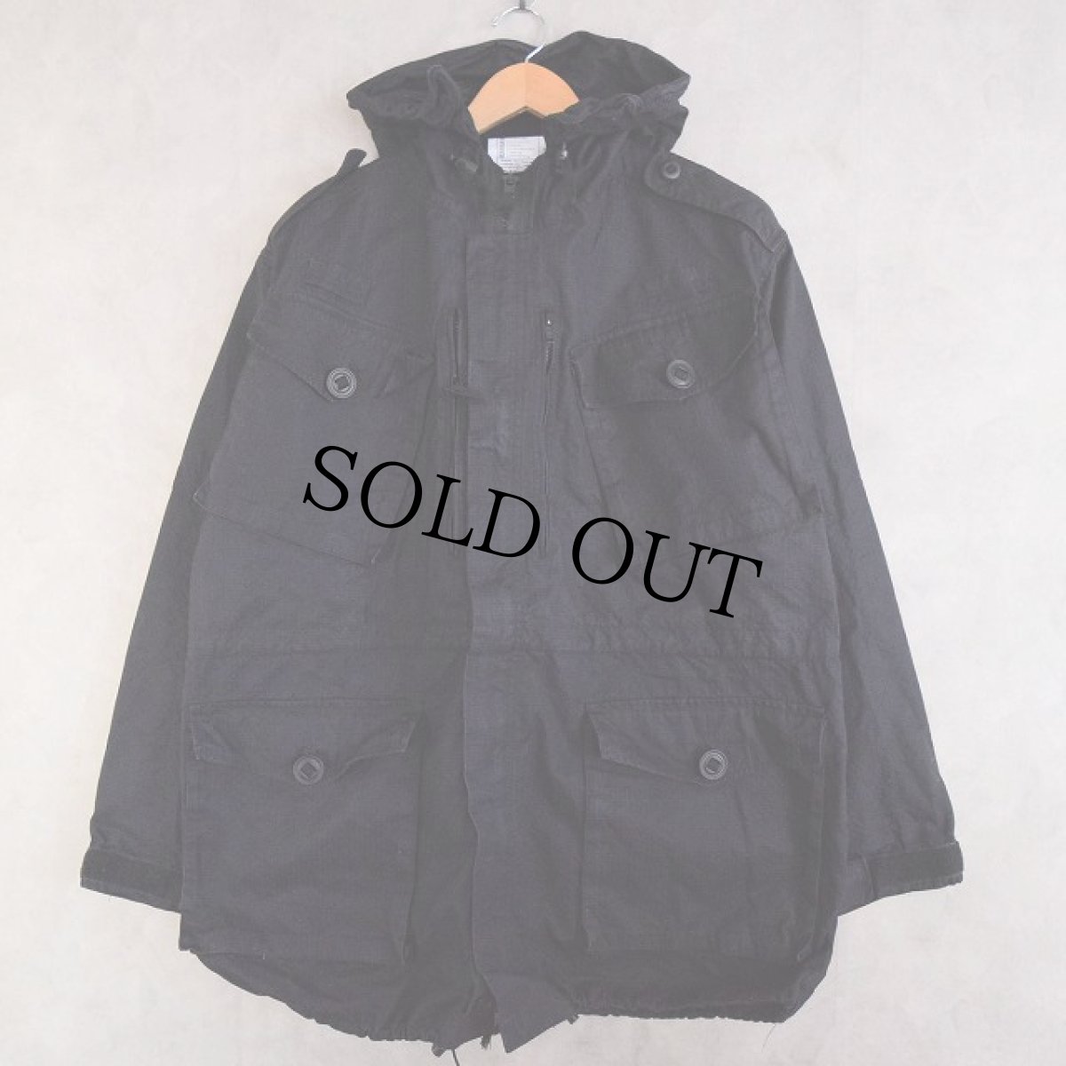 画像1: SAS SBS UKSF Black Ripstop Smock Wired Hoody (1)