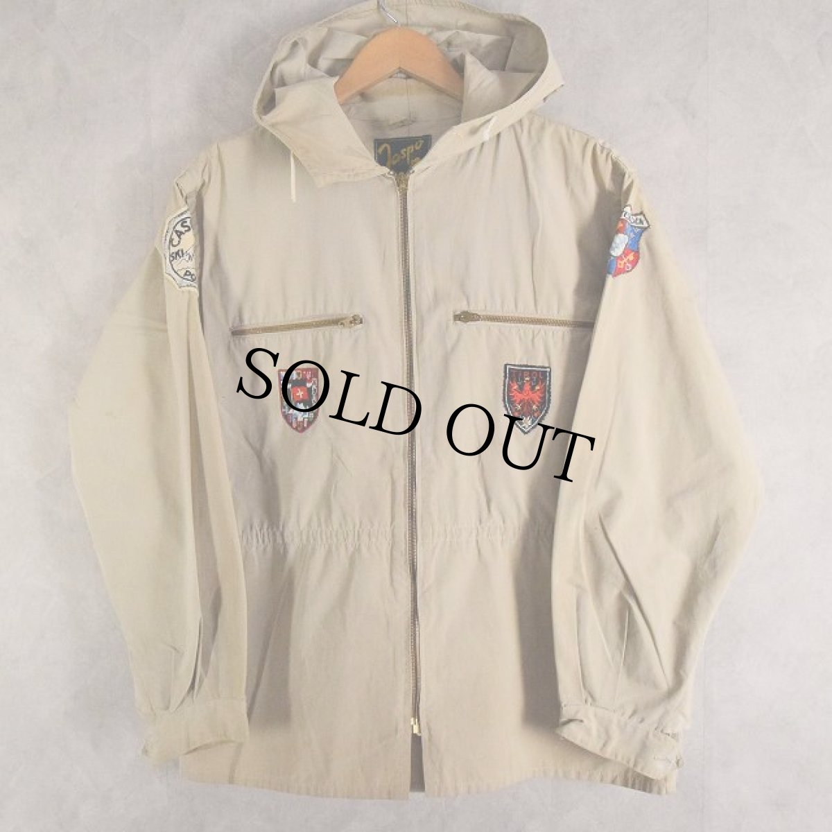 画像2: 40's GERMANY パッチ付き Ski Jacket (2)