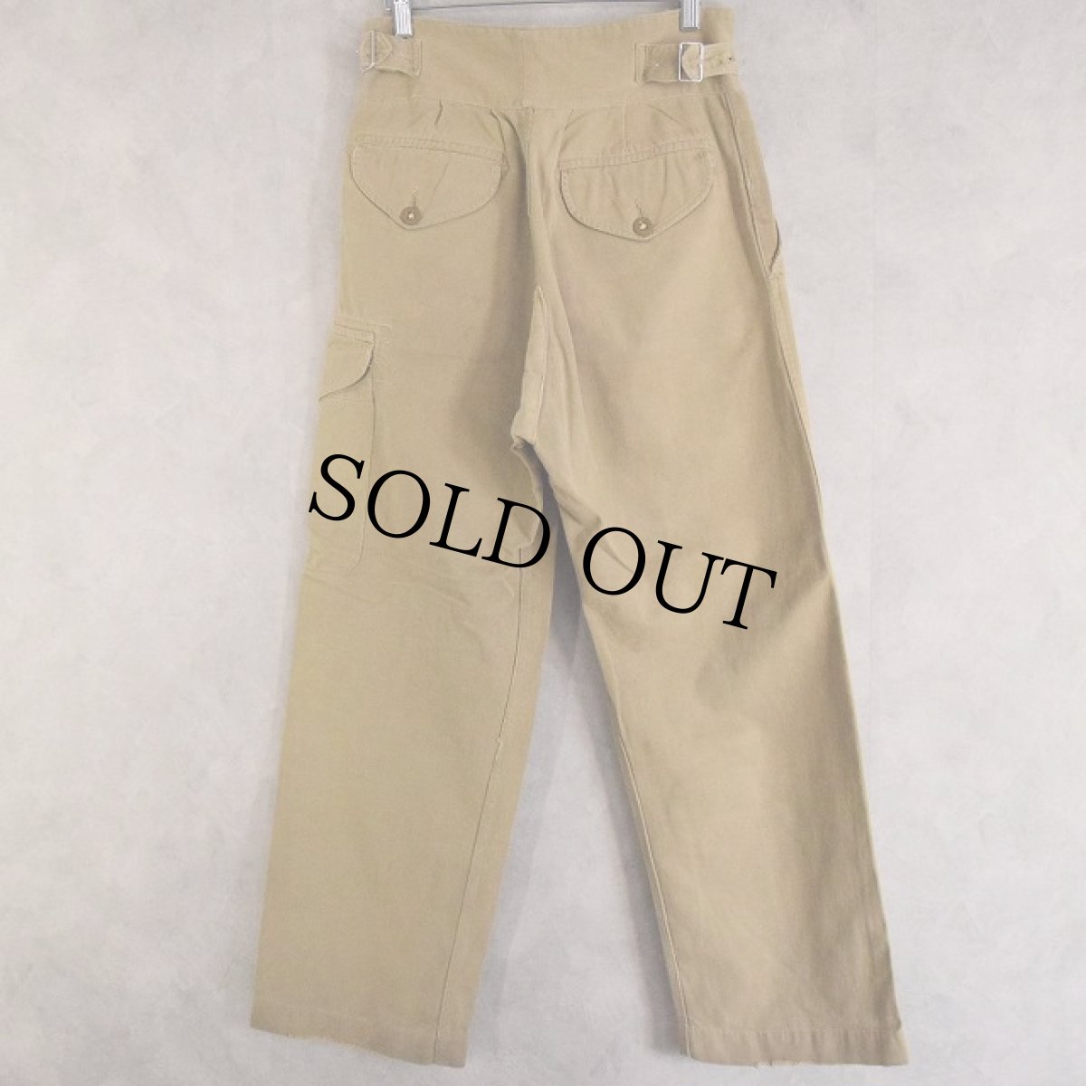 画像2: 50's BRITISH ARMY Gurkha Pants W26-31 (2)