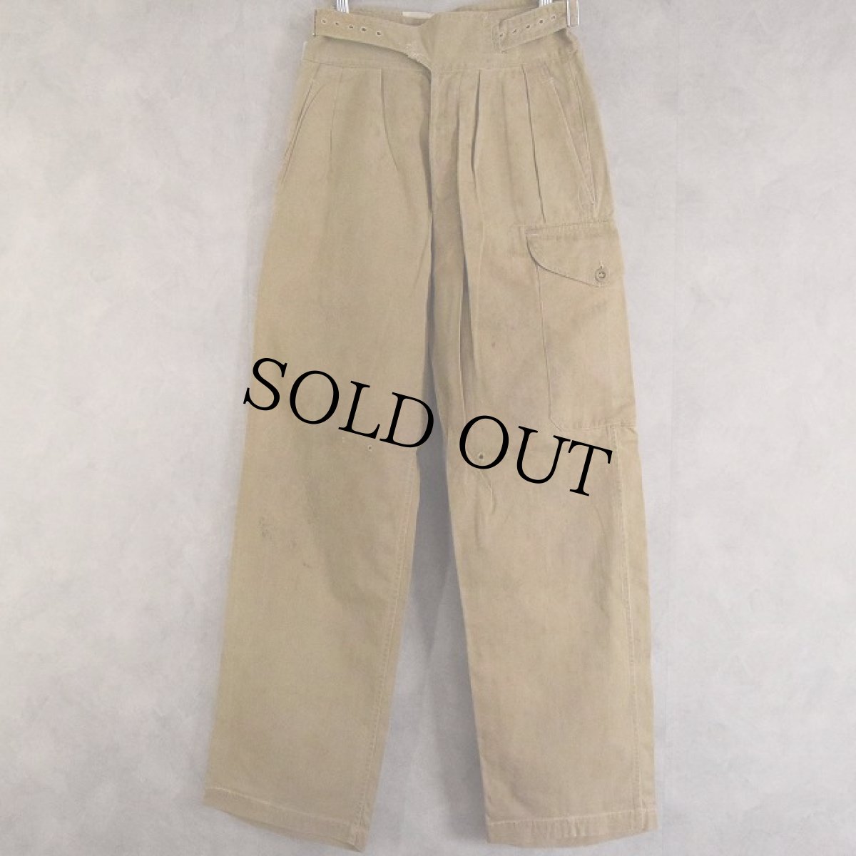 画像1: 50's BRITISH ARMY Gurkha Pants W26-33 (1)