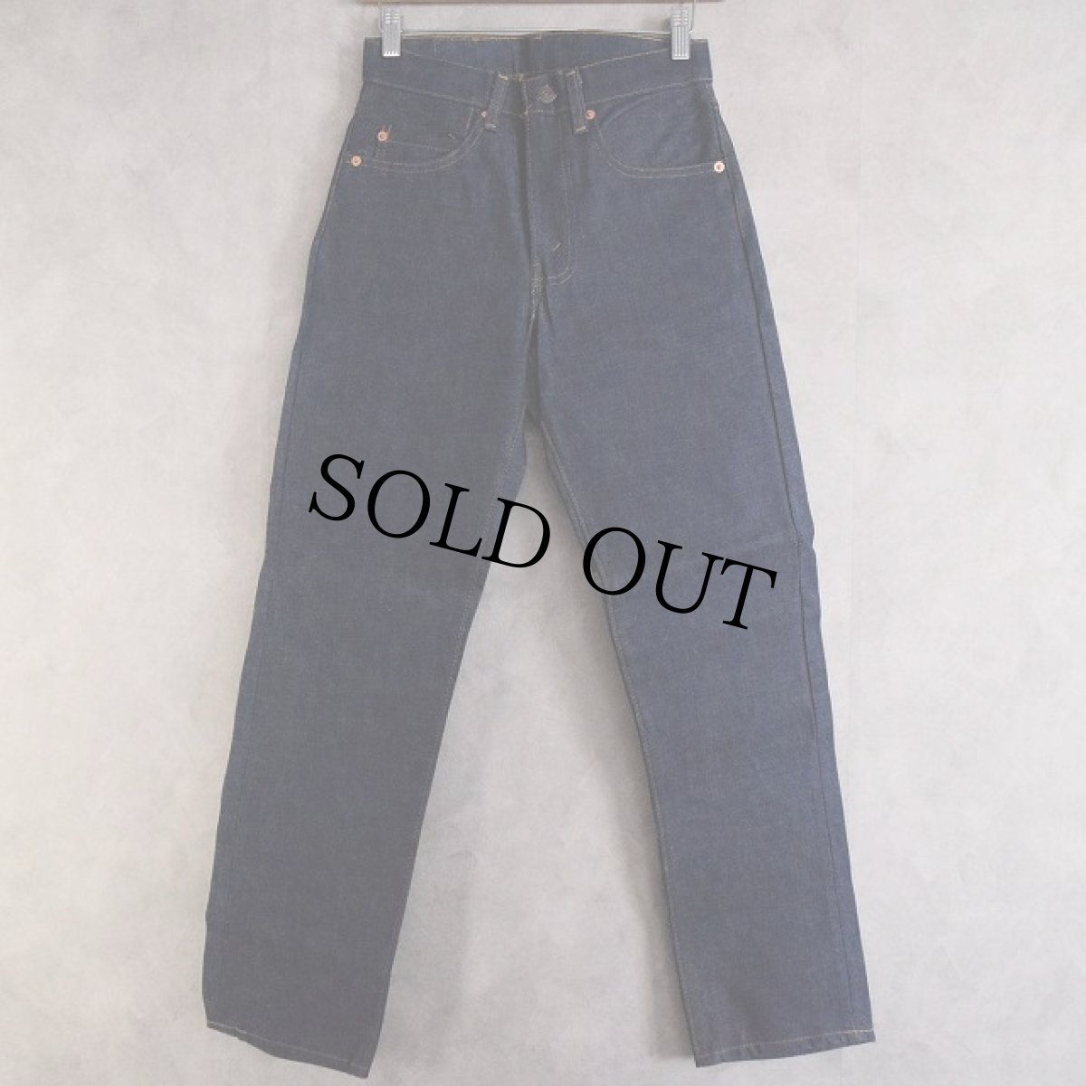画像2: 80's Levi's 505 USA製 デニムパンツ W28 DEADSTOCK (2)
