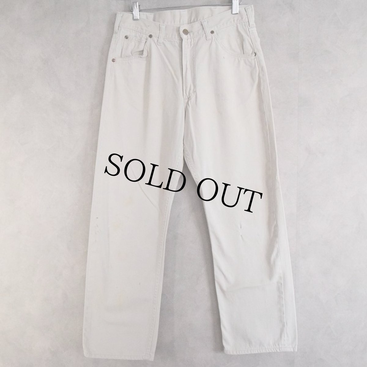 画像1: 50's Lee WESTERNER USA製 コットンサテンパンツ 初期 W30 (1)