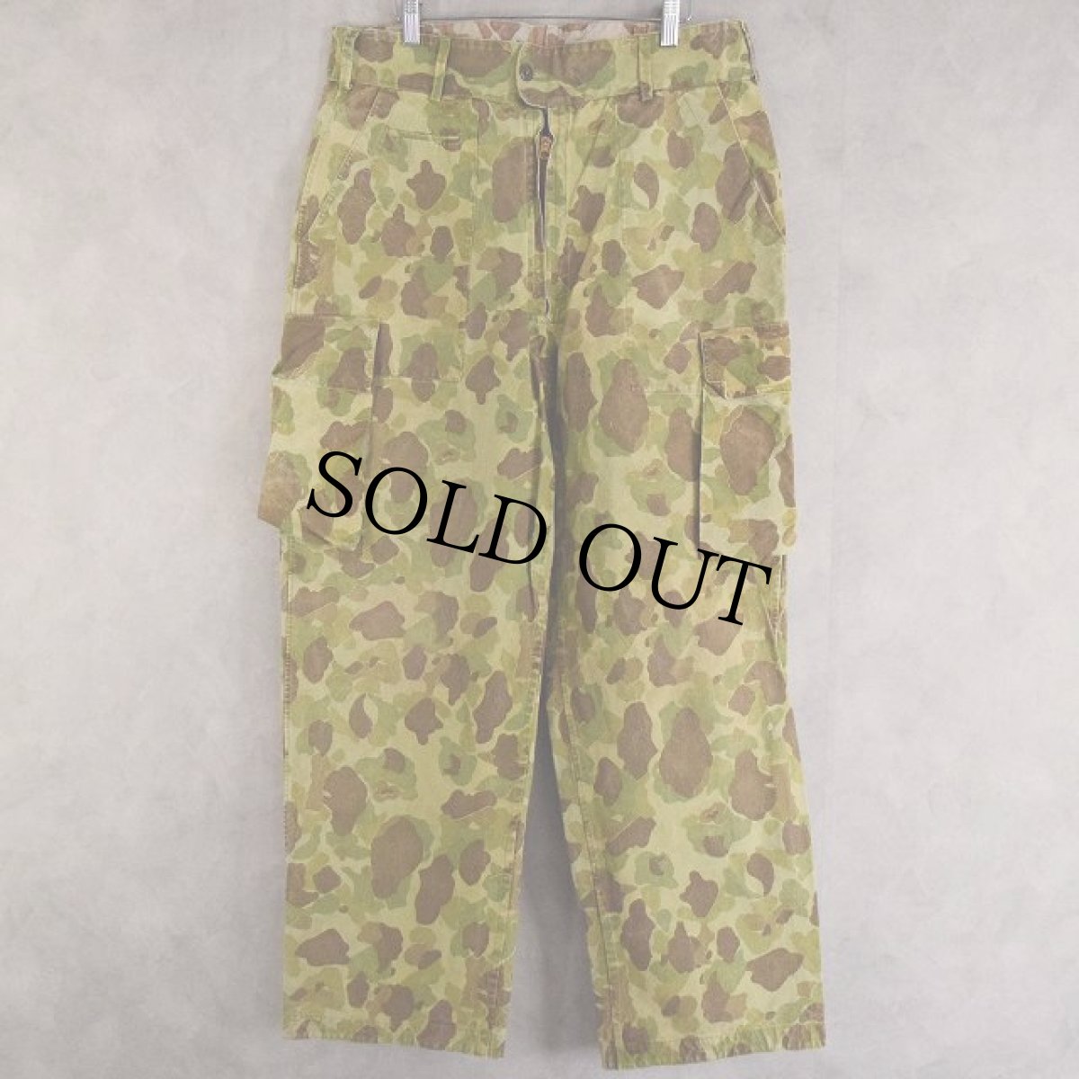 画像2: 40's USMC ''Marine Raiders''Jungle Trousers W35 (2)