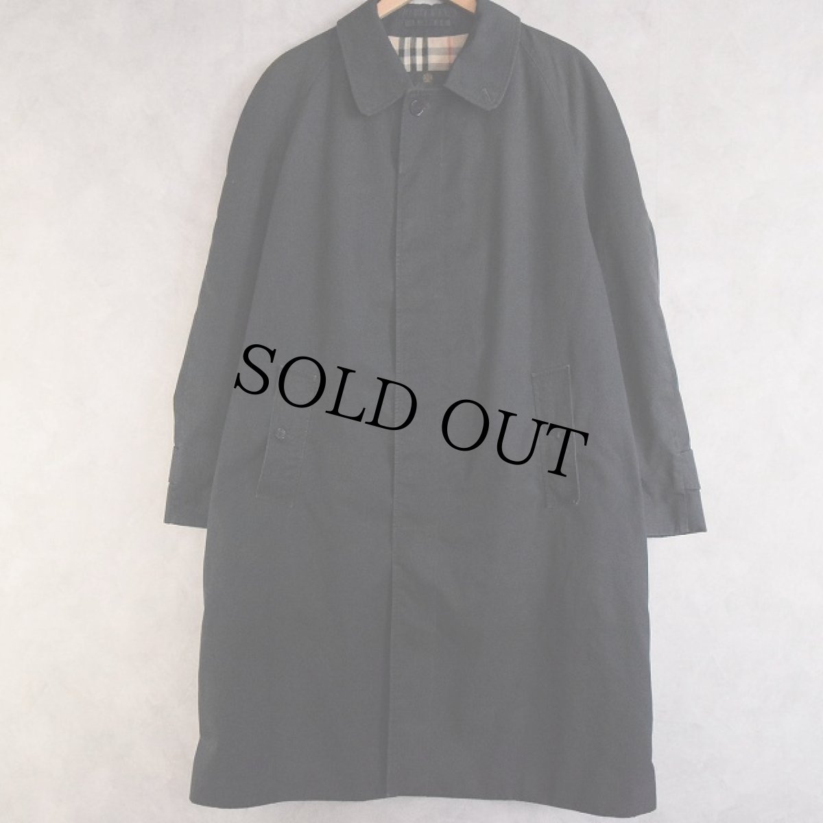 画像1: VINTAGE GRENFELL ENGLAND製 Coat with Burberry Liner (1)