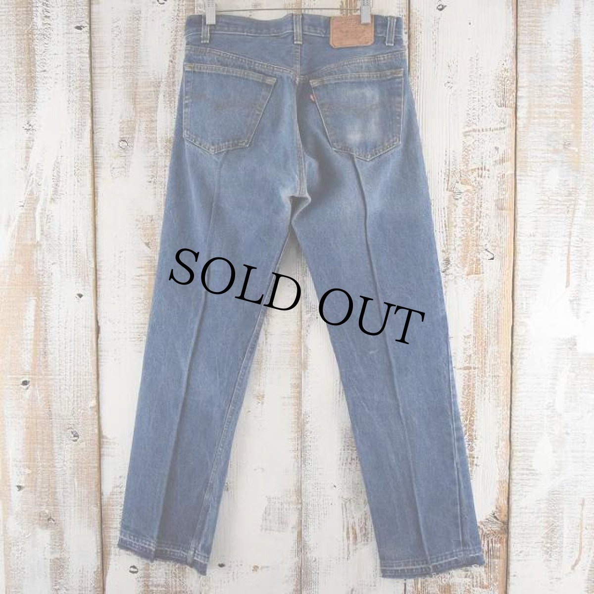 画像2: Feeet2nd ORIGINAL Levi's USA製 501 Remake Center Press Denim Pants W32 (2)