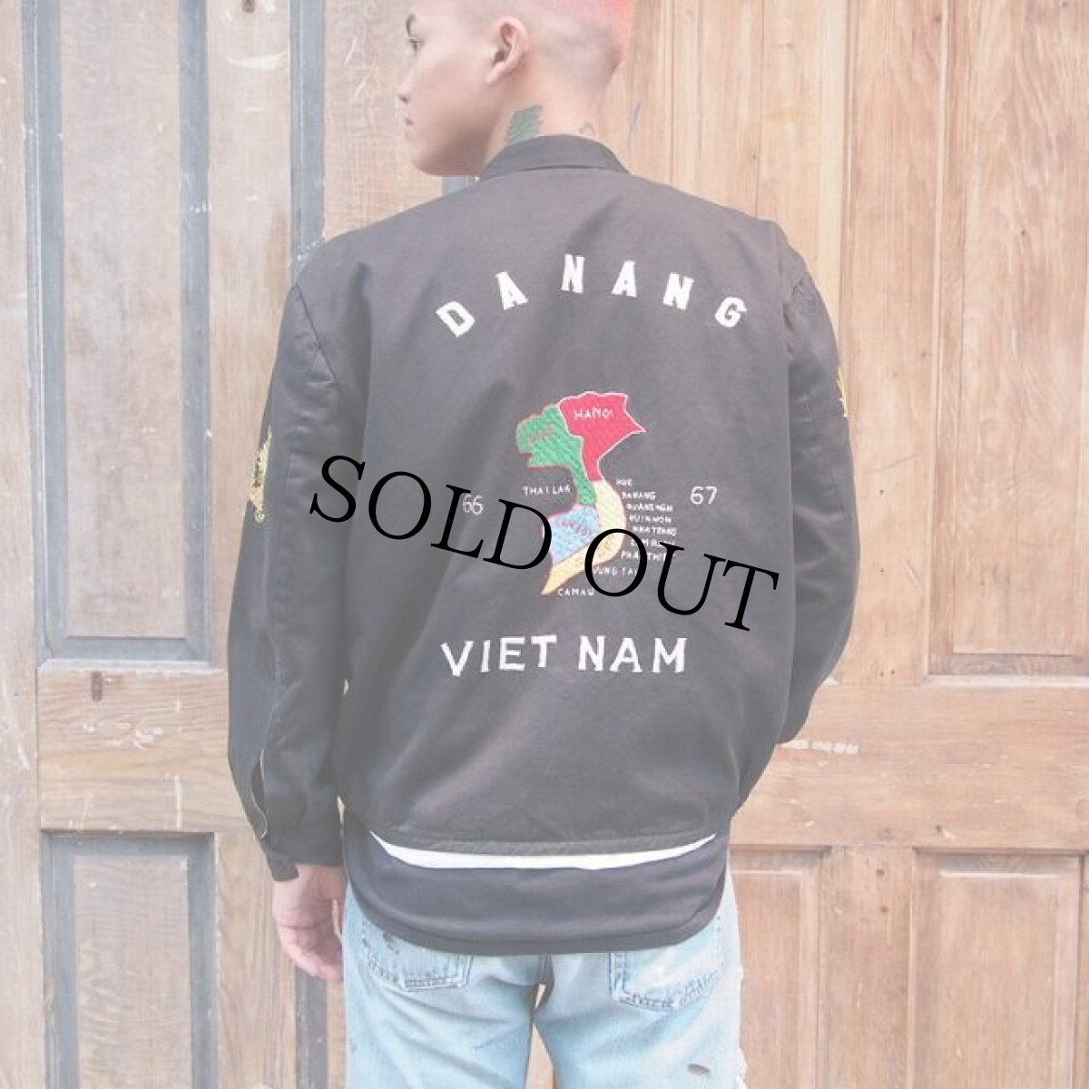 画像3: 60's Vietnam Souvenir Jacket (3)
