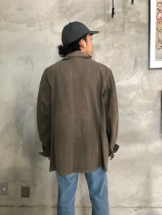 画像5: Ralph Lauren RRL ストライプ柄 "RAILMAN'S JACKET" 機関車ボタン (5)