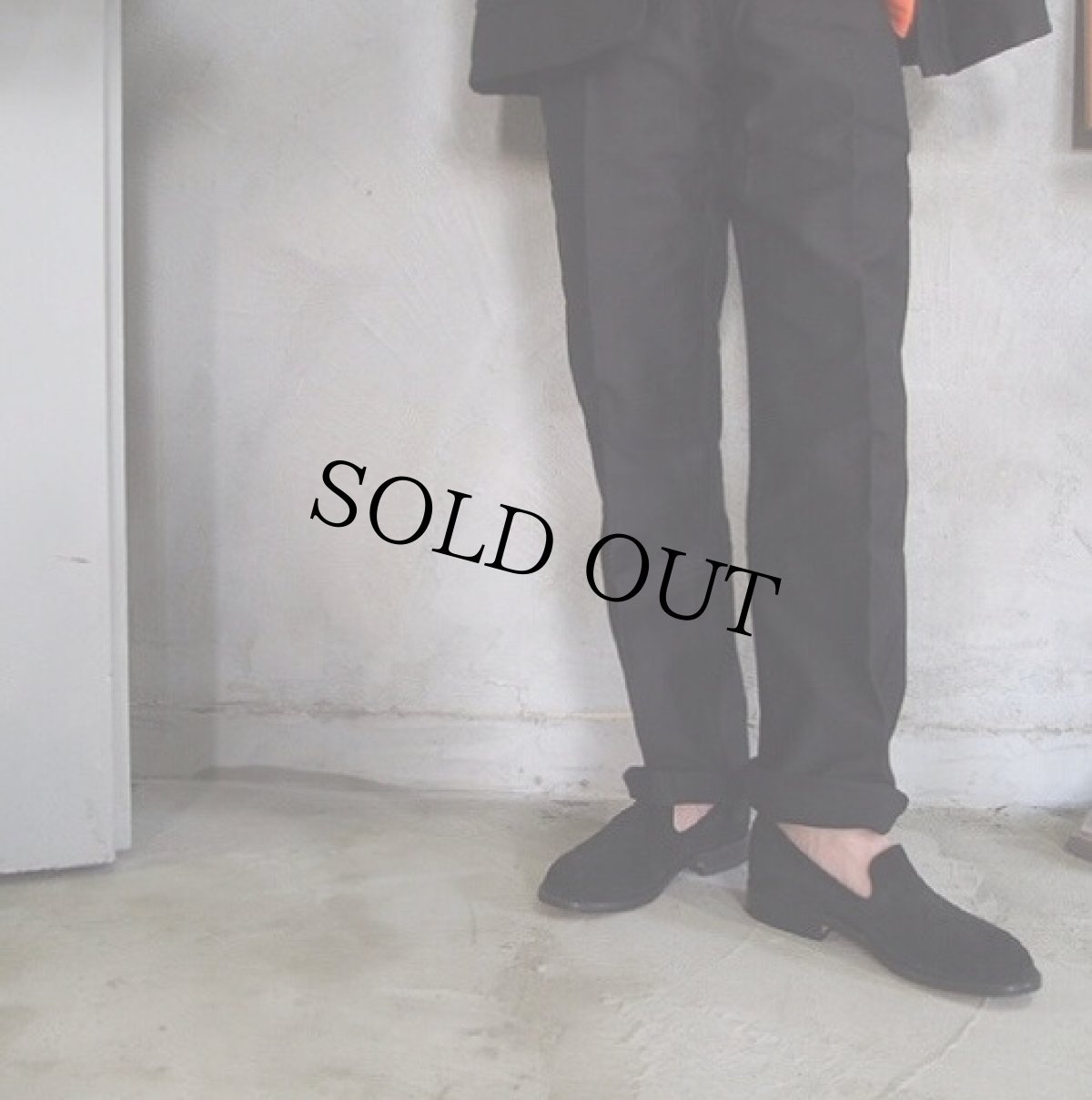 画像4: France Black Moleskin Set Up DEADSTOCK (4)