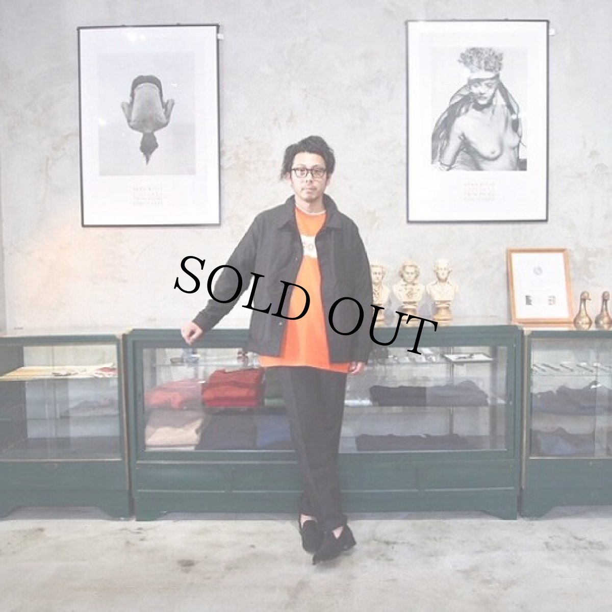 画像3: France Black Moleskin Set Up DEADSTOCK (3)