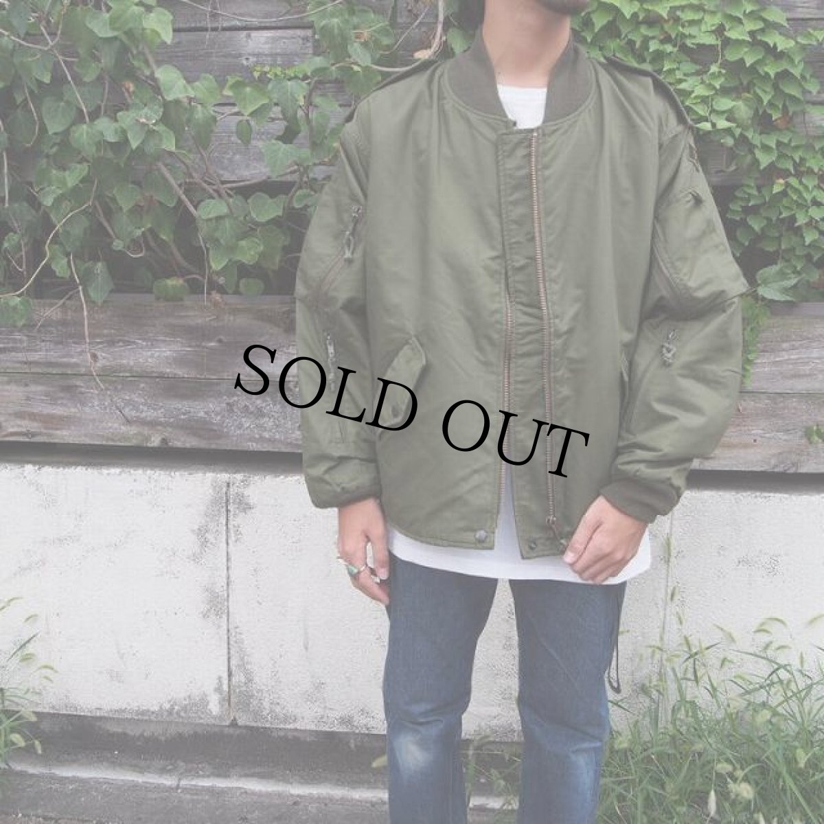 画像3: 2000s ROYAL CANADIAN AIR FORCE フライトジャケット (3)