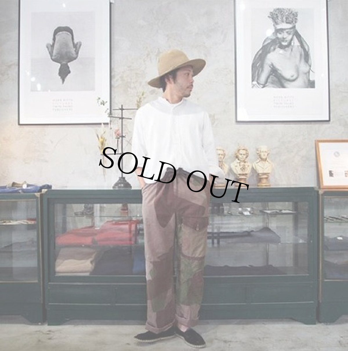 画像3: 1940's BRITISH ARMY "SAS" 特殊空挺部隊 ブラッシュストロークカモ オーバーパンツ (3)