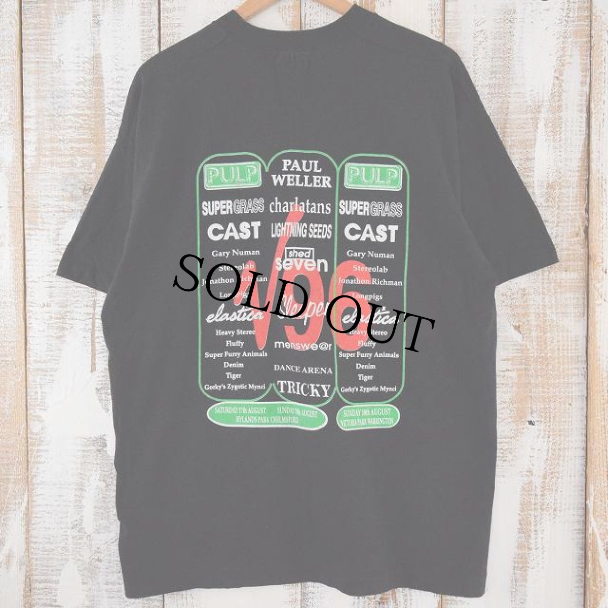 画像2: 90's PULP ロックバンドTシャツ XL (2)