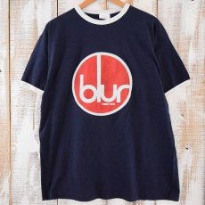 画像1: blur ロックバンド リンガーTシャツ (1)