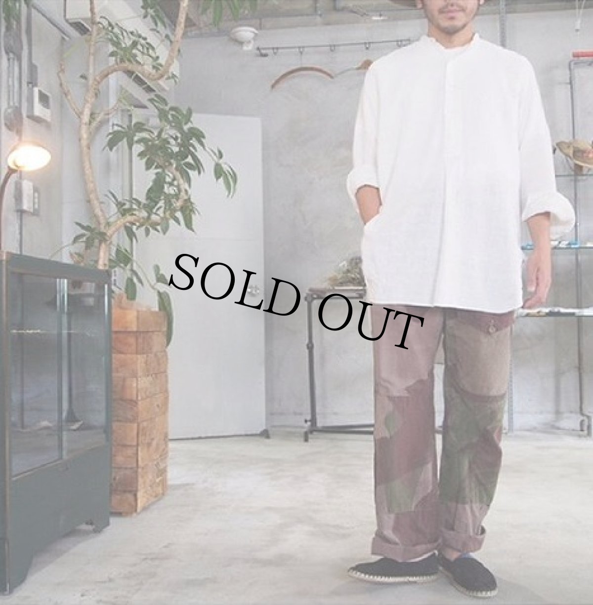 画像5: 1940's BRITISH ARMY "SAS" 特殊空挺部隊 ブラッシュストロークカモ オーバーパンツ (5)