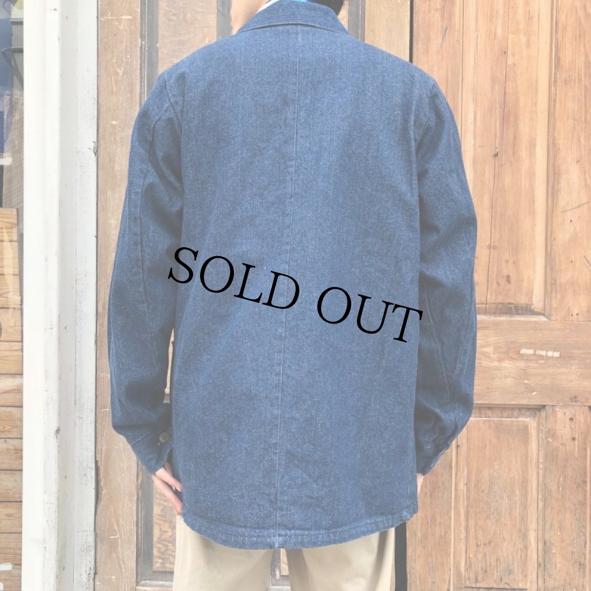 画像5: 60's〜70's Key IMPERIAL チェーン刺繍 デニムカバーオール (5)