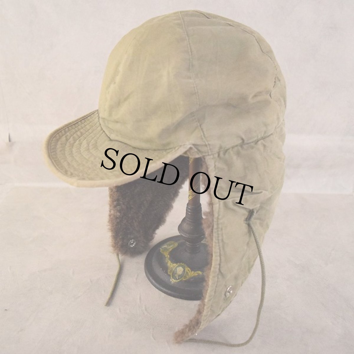 画像2: 50's US.ARMY MQ-1 フィールドパイルキャップ (2)