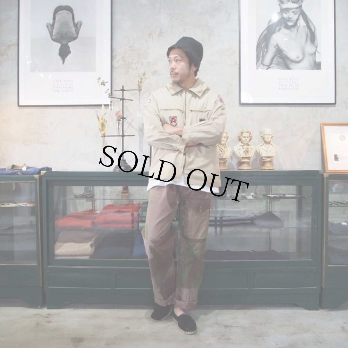 画像4: 40's GERMANY パッチ付き Ski Jacket (4)