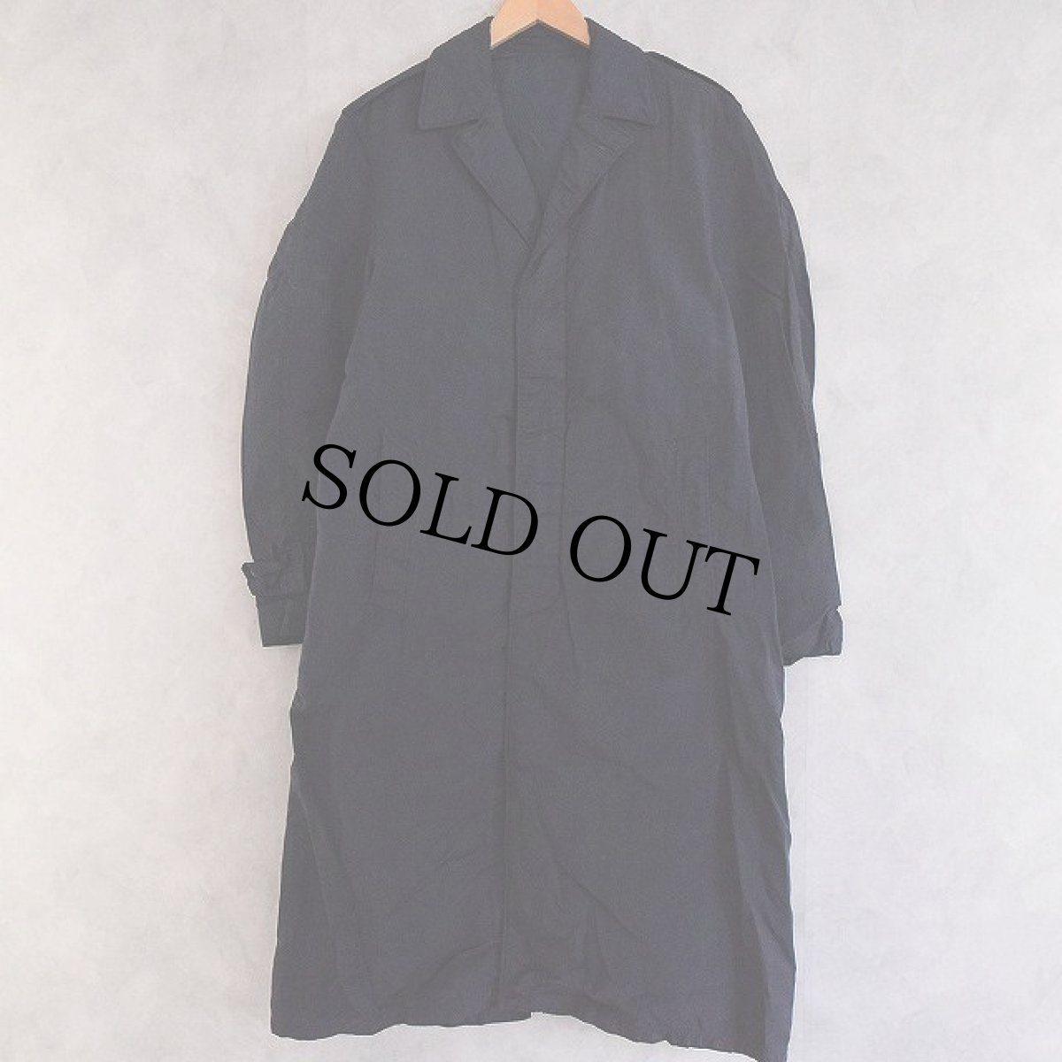 画像1: VINTAGE U.S.AF RAINCOAT BLUE (1)