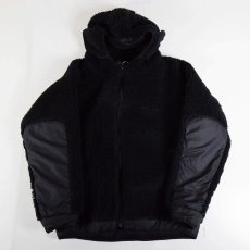 画像2: COMFY OUTDOOR GARMENT "RABBIT HOODIE" BLACK×BLACK 【M】 (2)