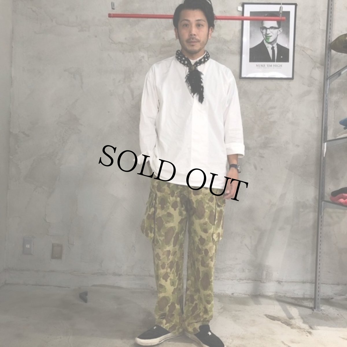 画像4: 40's USMC ''Marine Raiders''Jungle Trousers W35 (4)