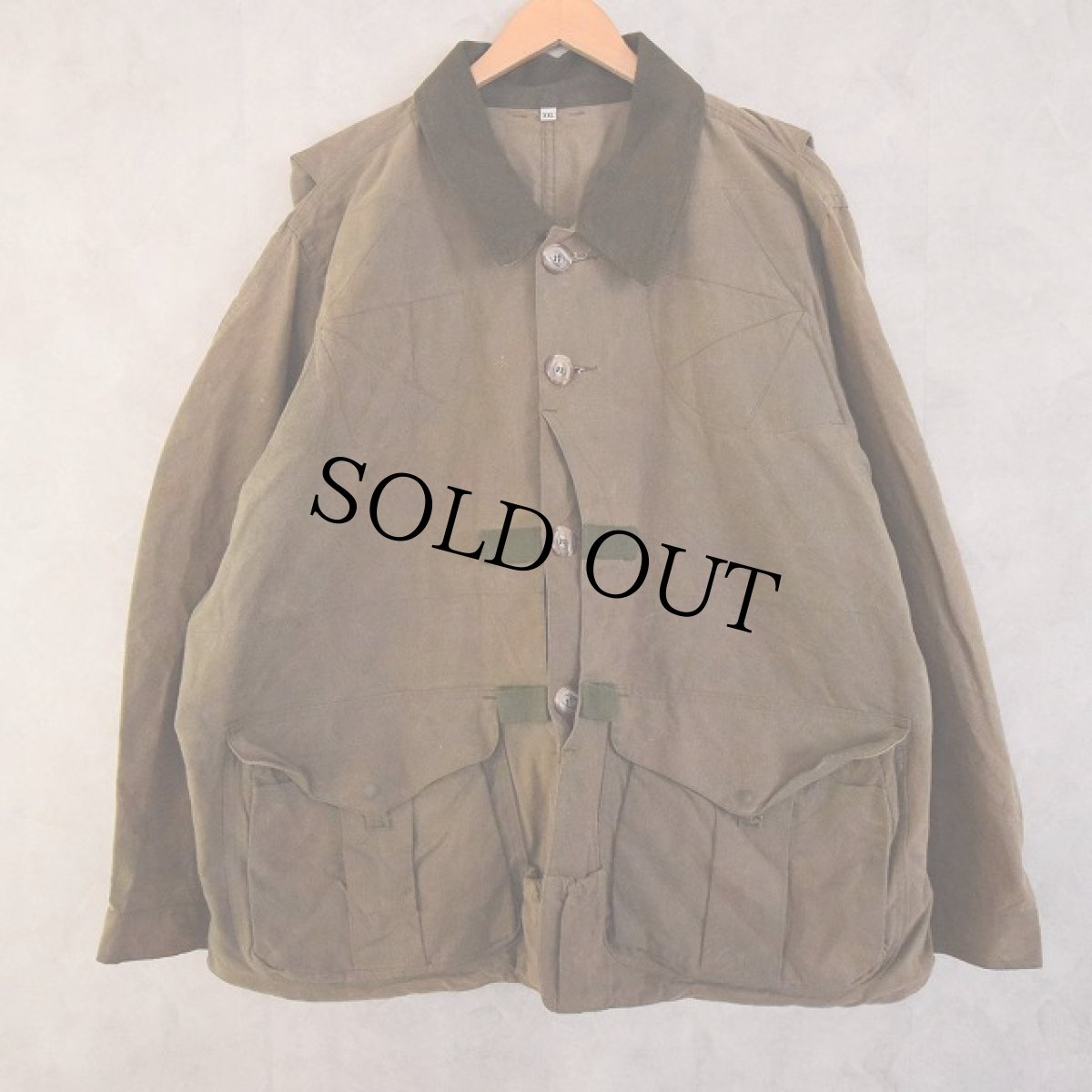 画像1: 70's〜 FILSON USA製 Shelter Cloth Hunting Coat XXL (1)