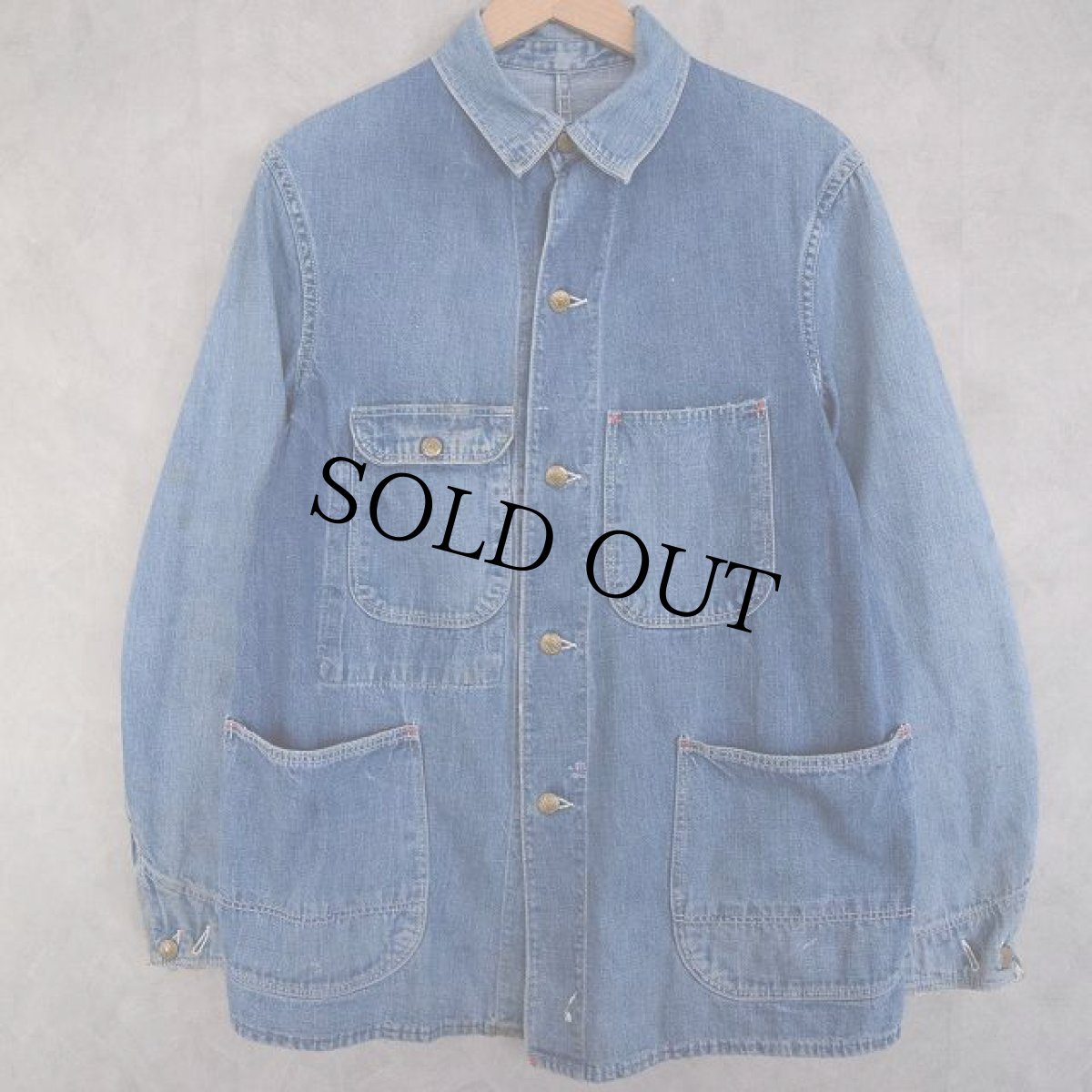 画像1: 50's TEST Denim Coverall (1)