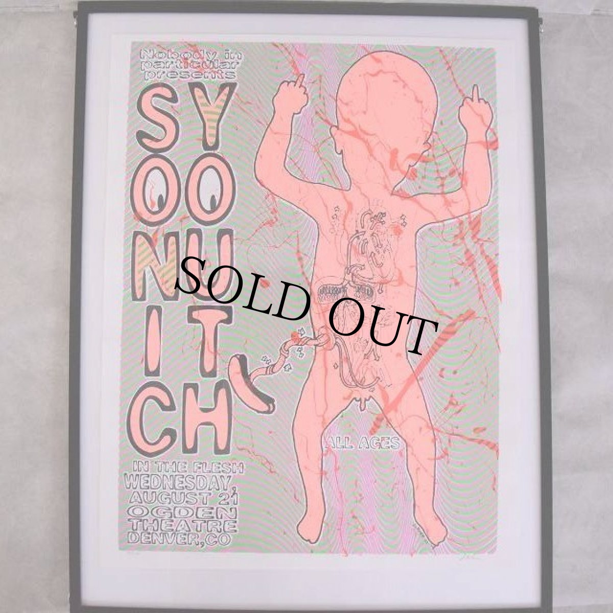 画像1: 2002 "SONIC YOUTH" by Lindsey Kuhn Posters (1)