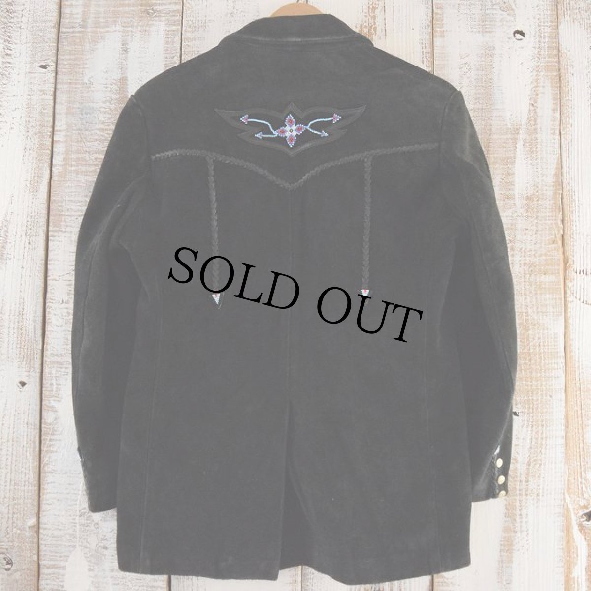 画像3: CHAMBERS ウエスタン スエード テーラードジャケット (3)