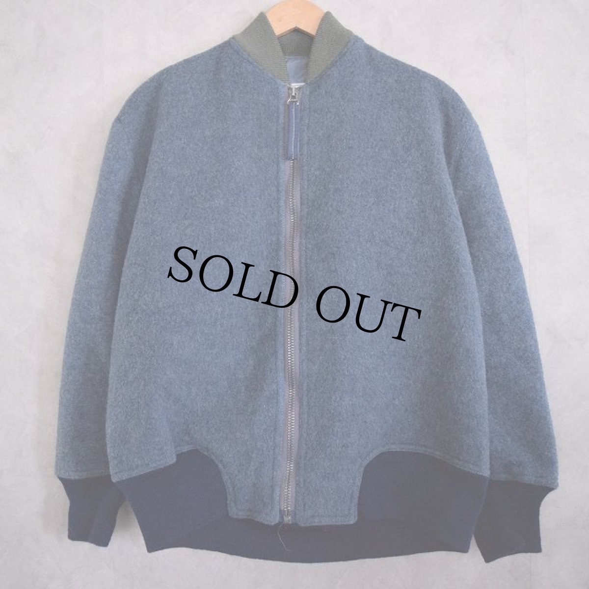 画像2: AERONAUTICA MILITARE ITALIANA Wool Flight Jacket (2)