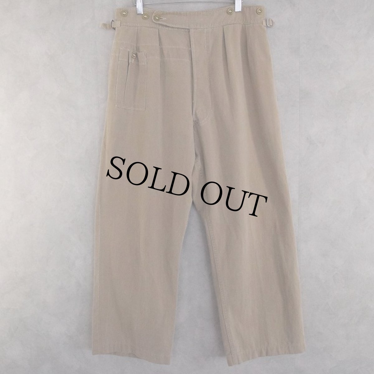 画像3: 40's British Indian Army Gurkha Pants W31-34 (3)