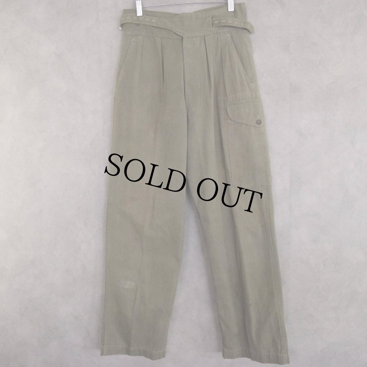 画像1: 50's BRITISH ARMY Gurkha Pants W25-31 (1)