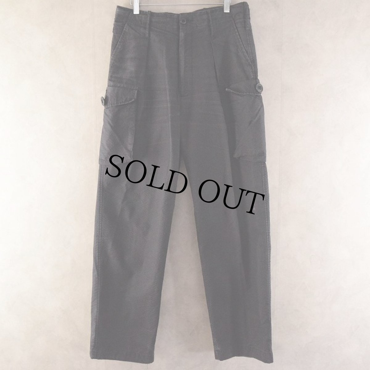 画像1: SAS SBS UKSF Black Ripstop Field Trousers W32 (1)