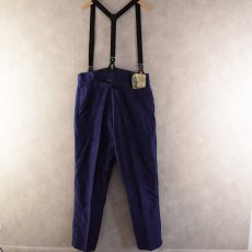 画像2: 50's VETVOR MOLESKINE Work Pants W38 フラッシャー付き DEADSTOCK (2)