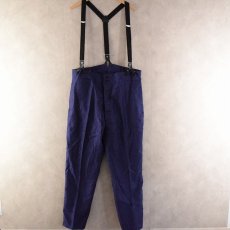 画像1: 50's VETVOR MOLESKINE Work Pants W38 フラッシャー付き DEADSTOCK (1)