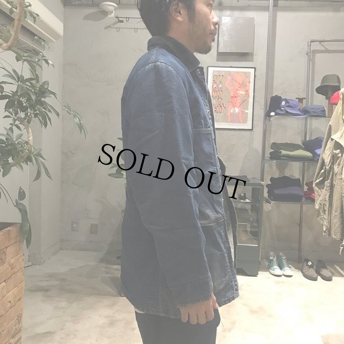 画像4: 60's CARTER'S "BOSTON and MAINE RAIL BUS RAILROAD"パッチ&ブランケット付き デニムカバーオール (4)