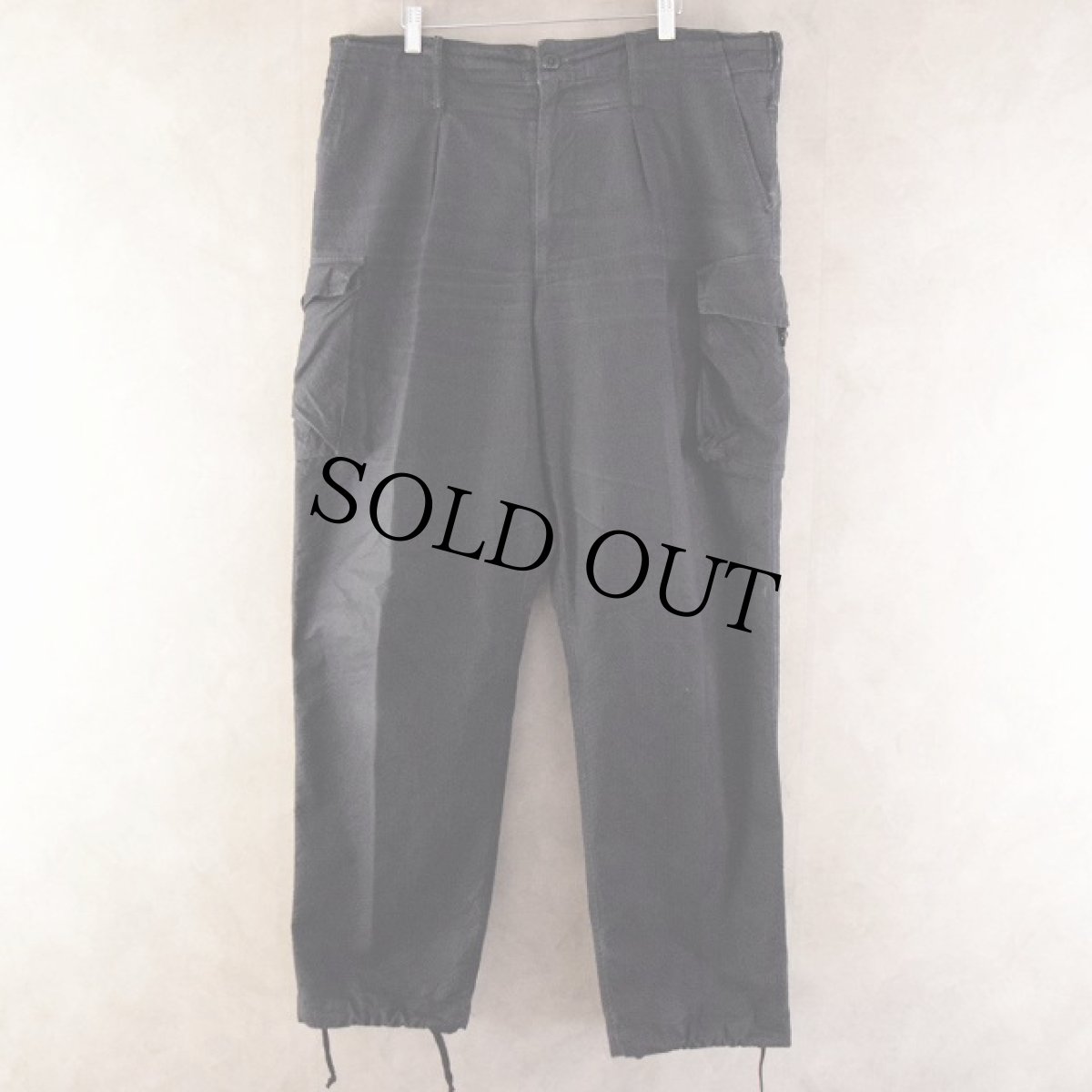 画像1: SAS SBS UKSF Black Ripstop Field Trousers W38 (1)