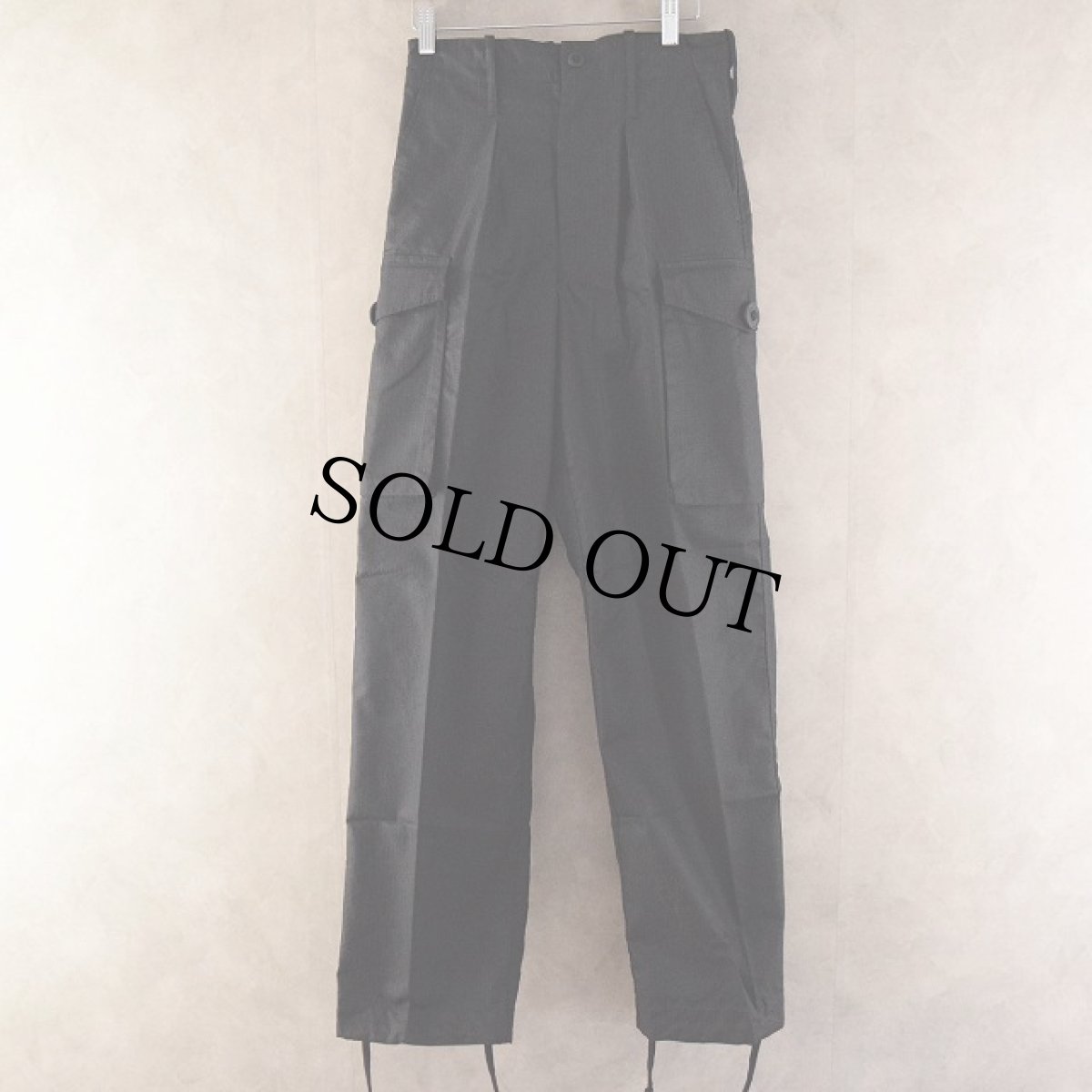 画像1: SAS SBS UKSF Black Ripstop Field Trousers W28 DEADSTOCK (1)