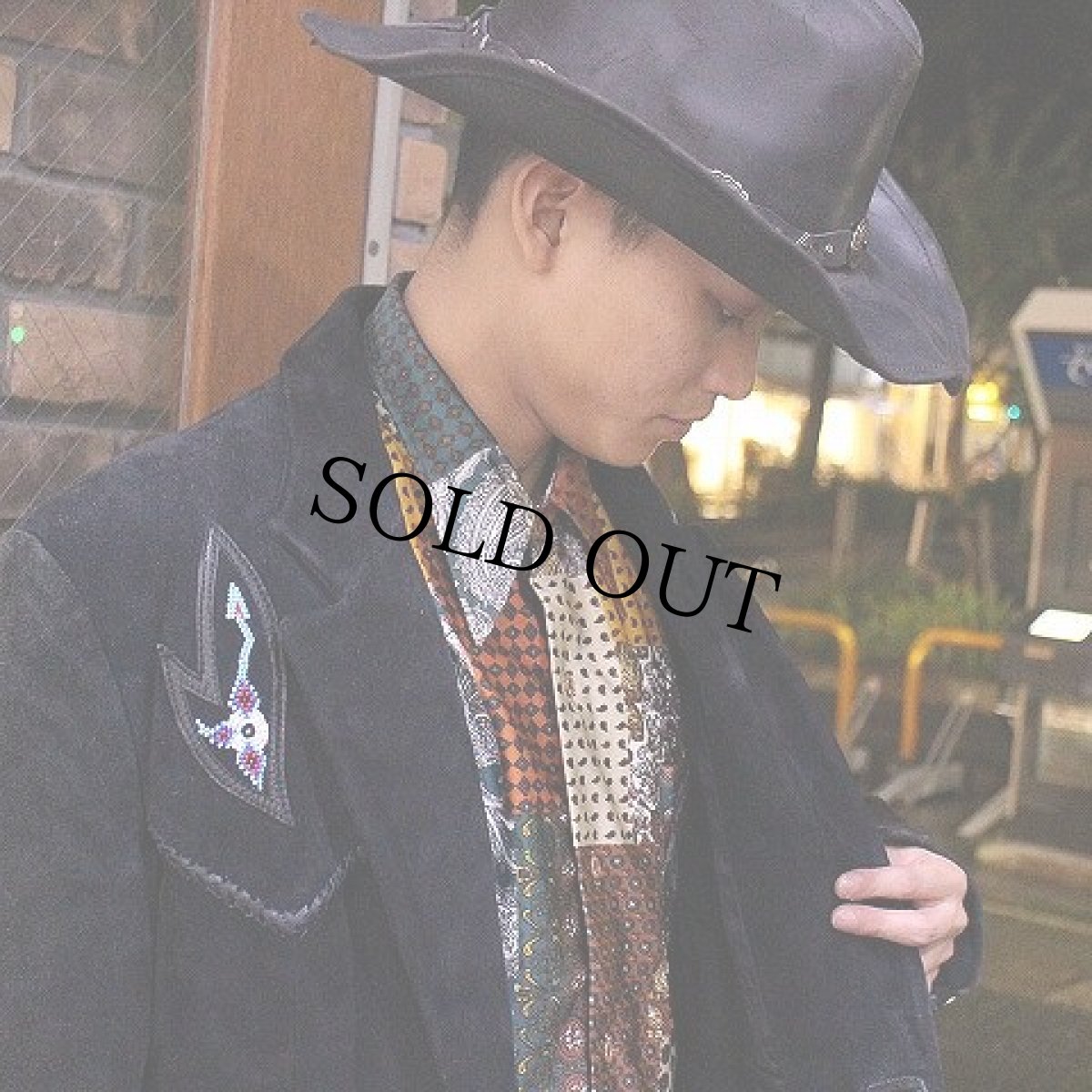 画像5: CHAMBERS ウエスタン スエード テーラードジャケット (5)