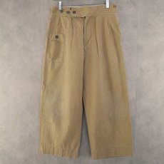 画像1: 40's British Indian Army Gurkha Pants W29 (1)