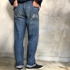 画像4: 60's STORE BRAND 5ポケットデニムパンツ W33 (4)