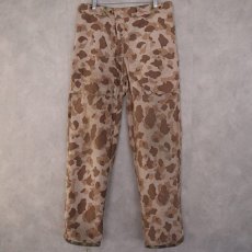 画像4: 40's USMC ダックハンターカモ HBT Trousers W35 (4)