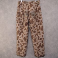 画像5: 40's USMC ダックハンターカモ HBT Trousers W35 (5)