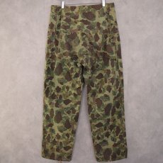 画像3: 40's USMC ダックハンターカモ HBT Trousers W35 (3)