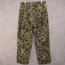 画像3: 40's USMC ダックハンターカモ HBT Trousers W35 (3)