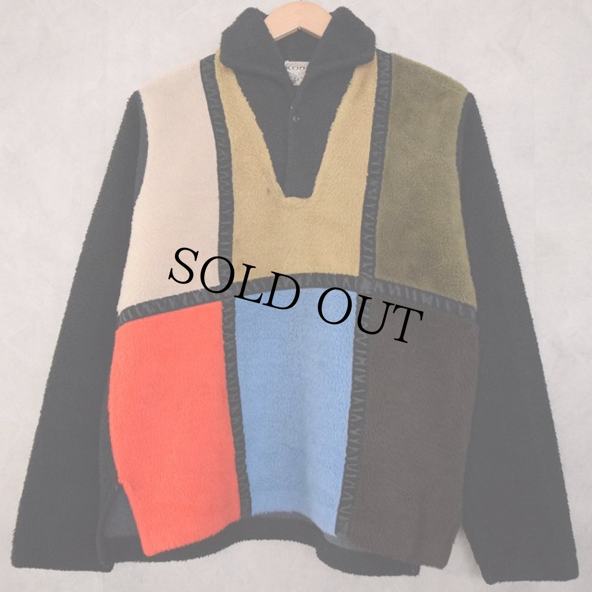 画像2: 50's KODIAK by CAMPUS USA製 Mondrian Pattern Pullover Shirt (2)