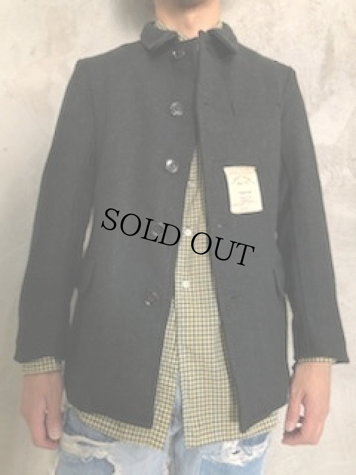 画像3: 30"s French Work Wool Jacket DEADSTOCK (3)