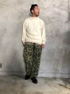 画像8: 40's USMC ダックハンターカモ HBT Trousers W35 (8)