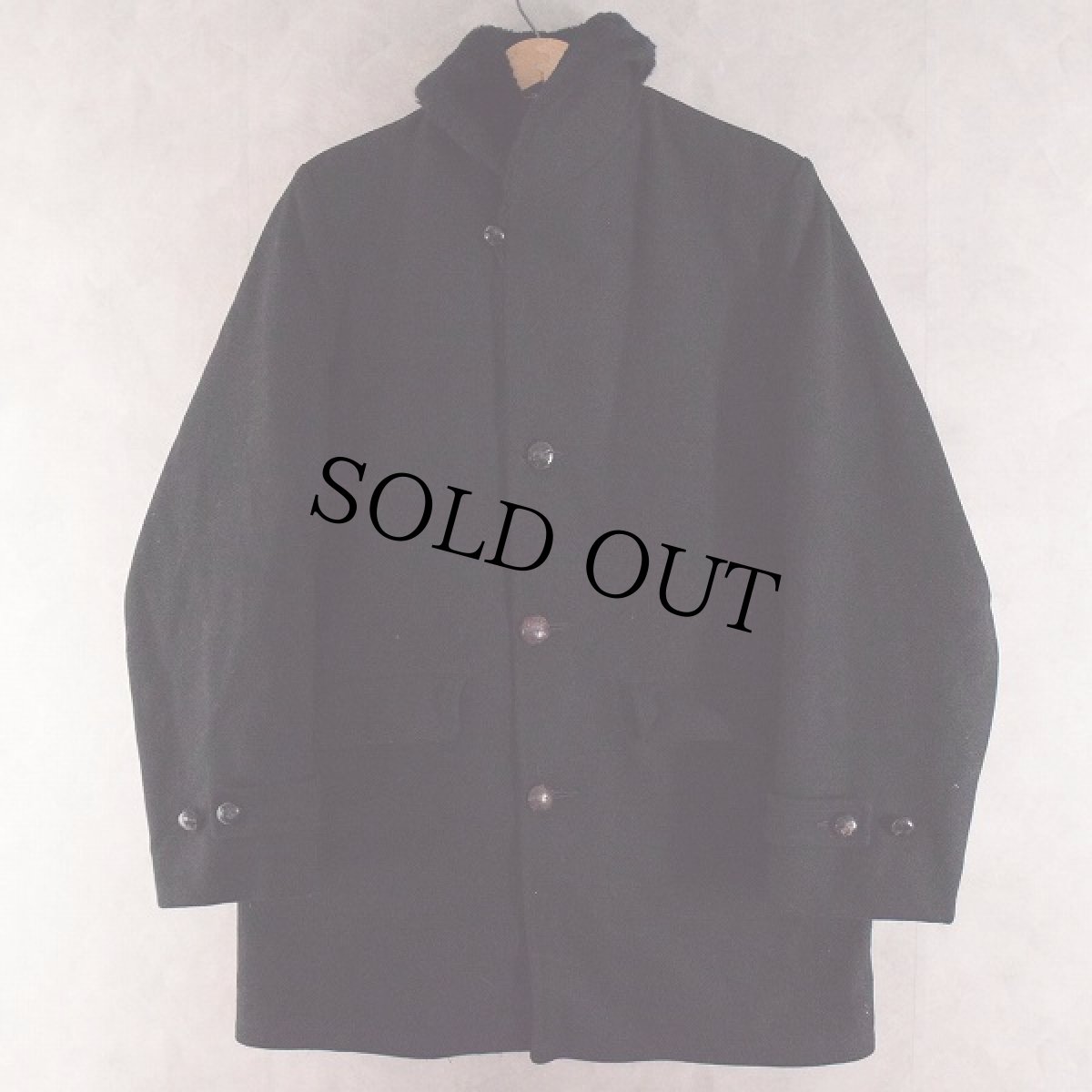 画像3: 60's Lakeland Heavy Wool Coat (3)